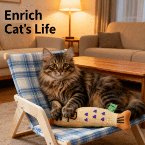 Cat Chew Toy with Catnip