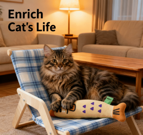 Cat Chew Toy with Catnip