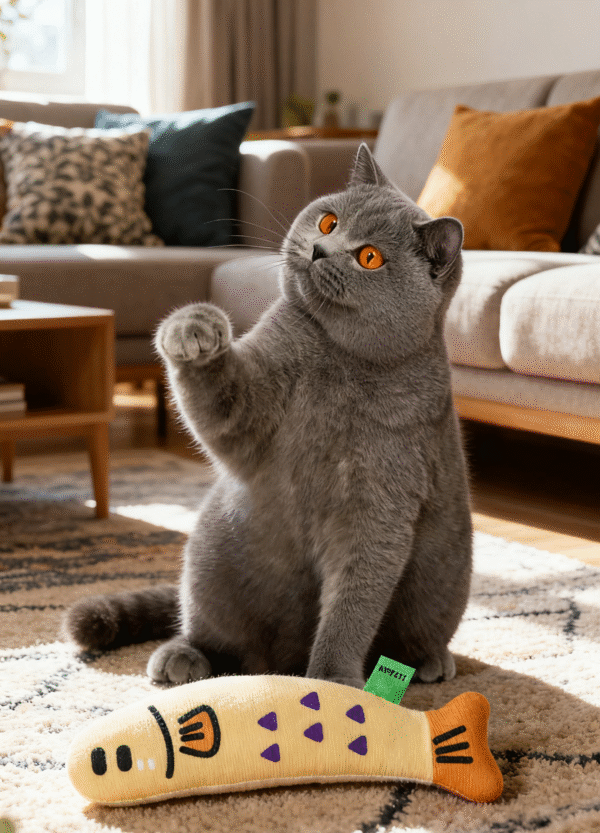 Cat Chew Toy with Catnip