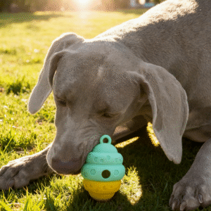 Durable Slow Feeder Puzzle Toy for Aggressive Chewers (Medium/Large Breed)​
