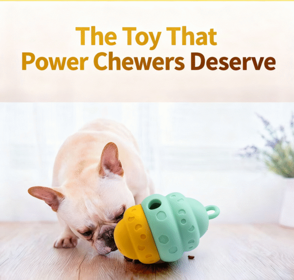 图片处理3 Durable Slow Feeder Puzzle Toy for Aggressive Chewers (Medium/Large Breed)