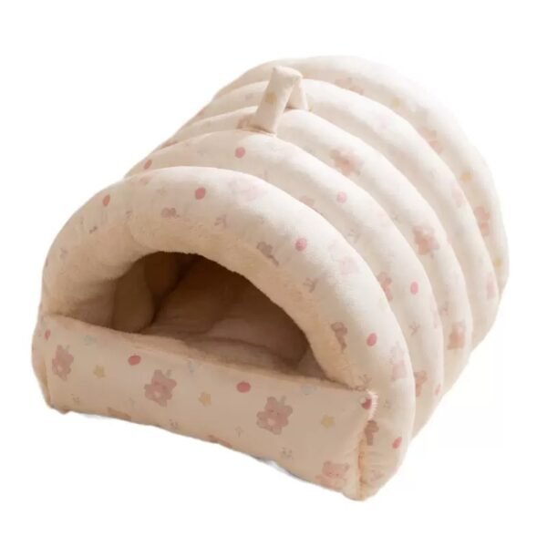 微信图片_20251027205045_118_29 Indoor Cat Bed – Cave Style Cozy Hideaway with Removable Washable Cover & Anti‑Slip Base