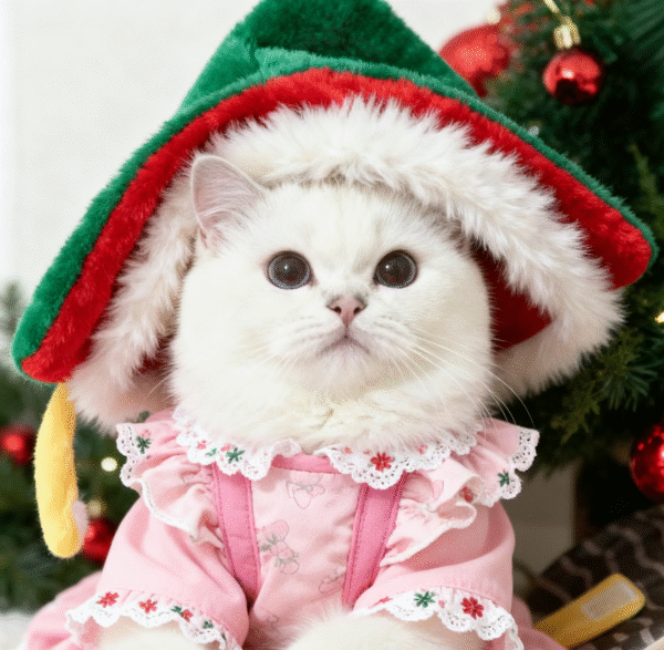 Nosework Interactive Sniffing Slow Feeding Dog, Cat & Rabbit Christmas Book, Cute Cloth Book Toy, Creative Food-Hiding Book: 5.91 x 5.91-in