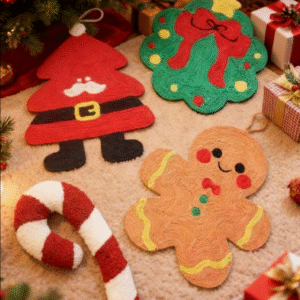 Christmas Wall Mountable Cat Scratching Pad