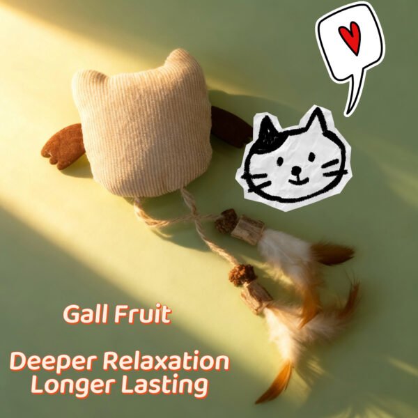 Owl Silvervine Stick Chew Cat Toy with Catnip, Multicolor, 2 count