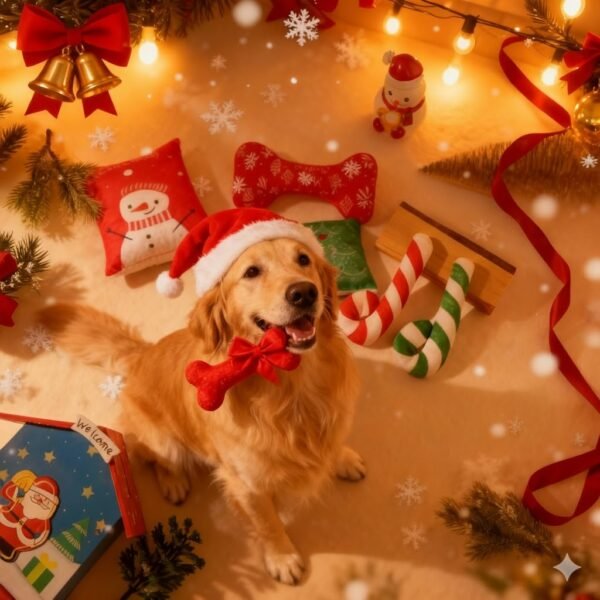 Holiday Special Squeaker Dog Toy