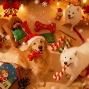 Holiday Special Squeaker Dog Toy